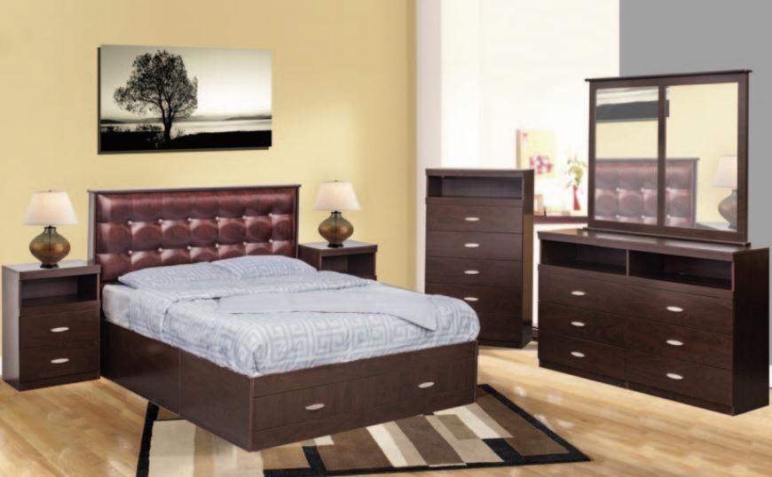 Canadian Made 6Pc Bedroom Set - NB163 - Furniture King