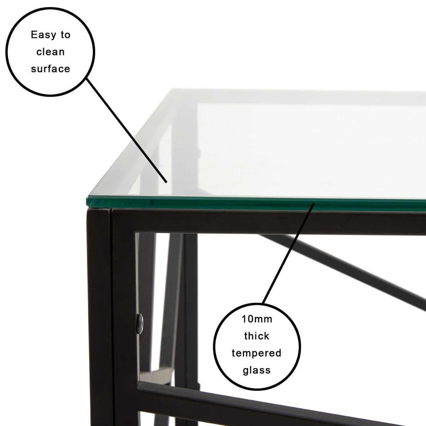 Carole Coffee Table and End Table Set - Furniture King