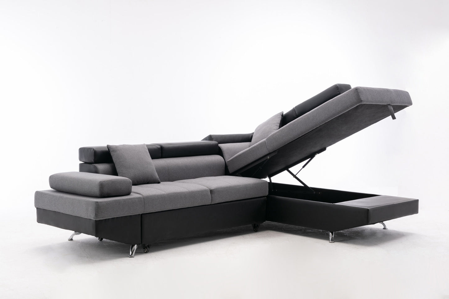 Two Tone Sectional Sofa - 1899