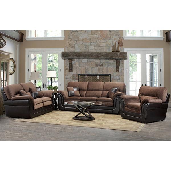 Canadian Made Fabric Sofa & Loveseat - 4070 - Furniture King