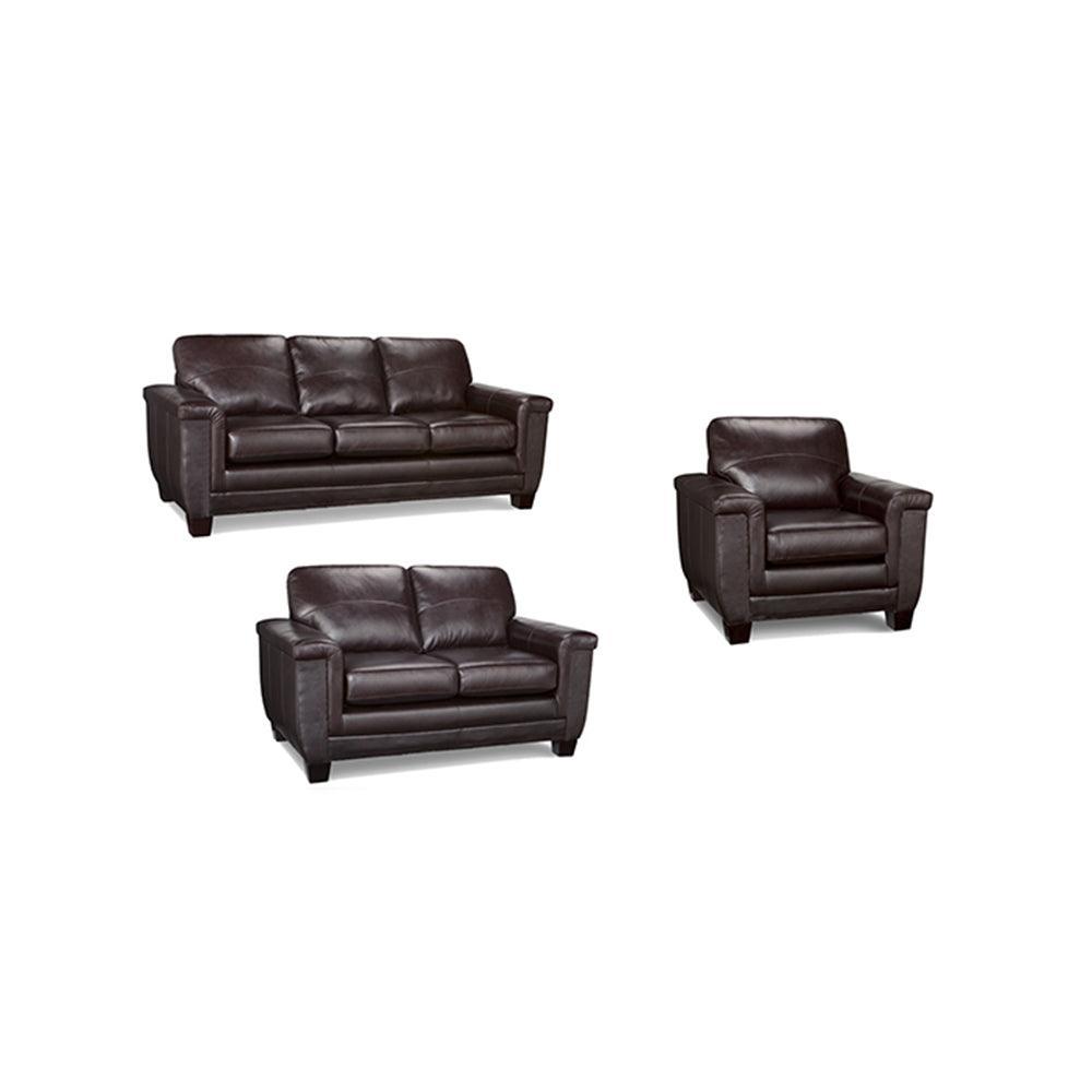 Canadian Made Leather Sofa Collection - 4395 - Furniture King