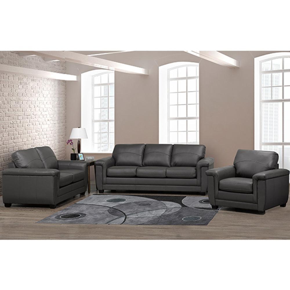 Canadian Made Leather Sofa Collection - 4395 - Furniture King