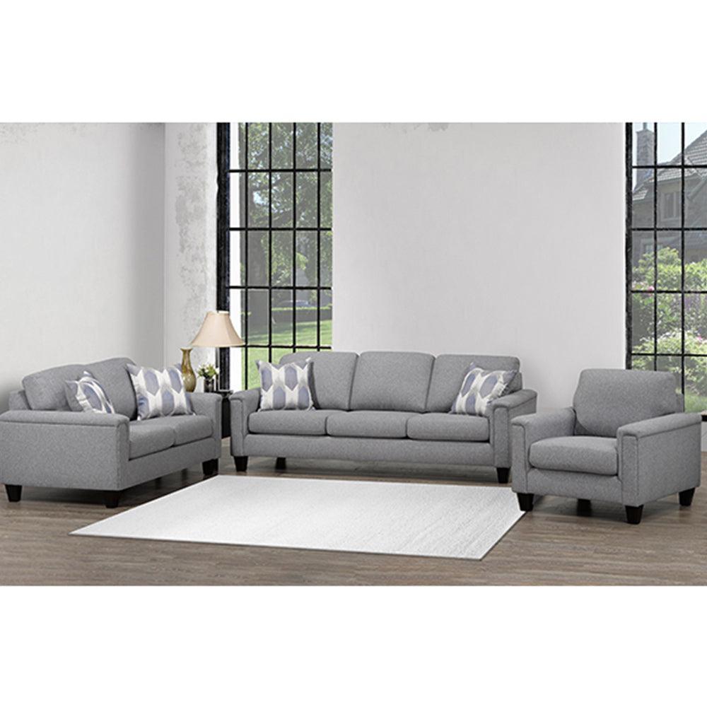 Durant Grey Sofa/Loveseat - 4414 - Furniture King