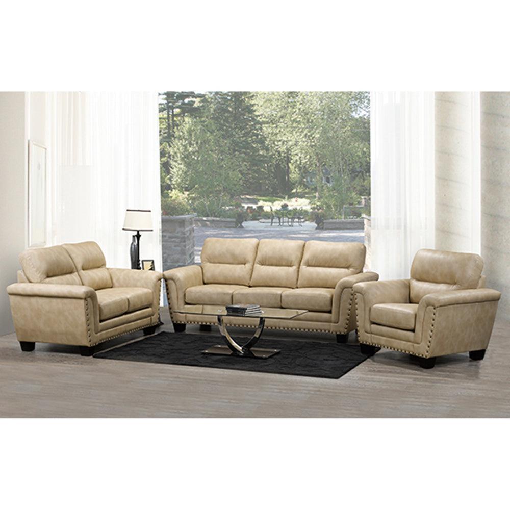 Bedford Sofa Collection With Nails - 4415 - Furniture King