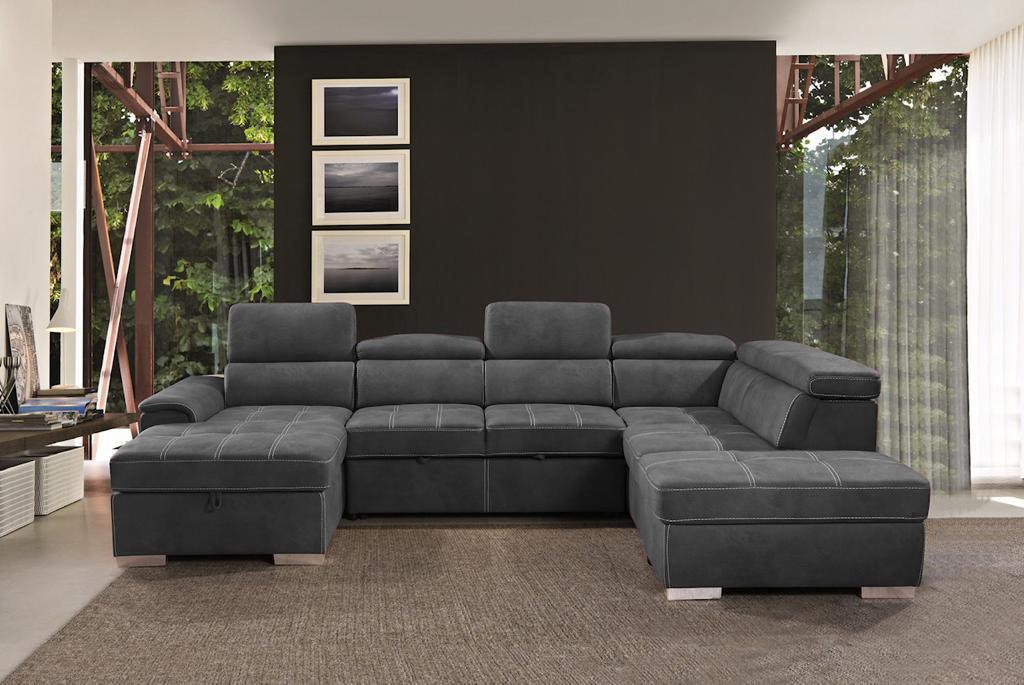 KUZI - Sectional Sofa Bed - Furniture King