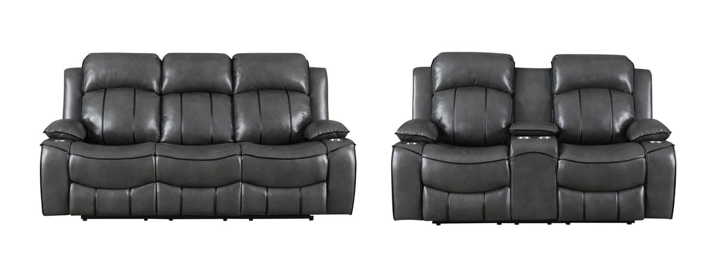 Multifunction 3pc Power Reclining Sofa Set - 3120 - Furniture King