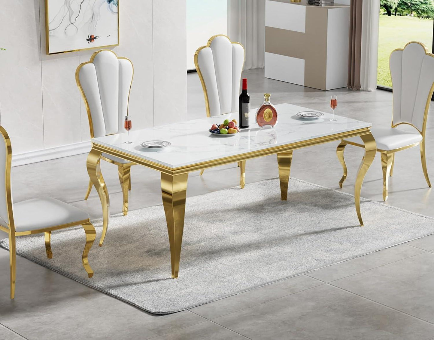 Kelly Dining Table - Only Table - Furniture King