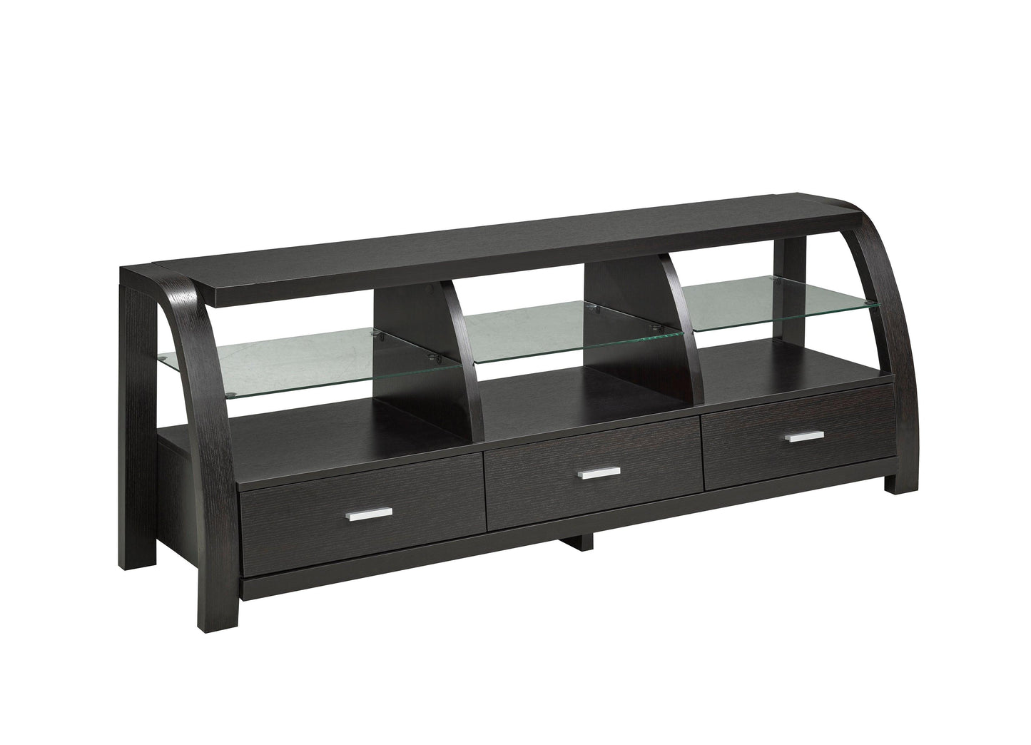 GLASS TV STAND - 60" - Furniture King