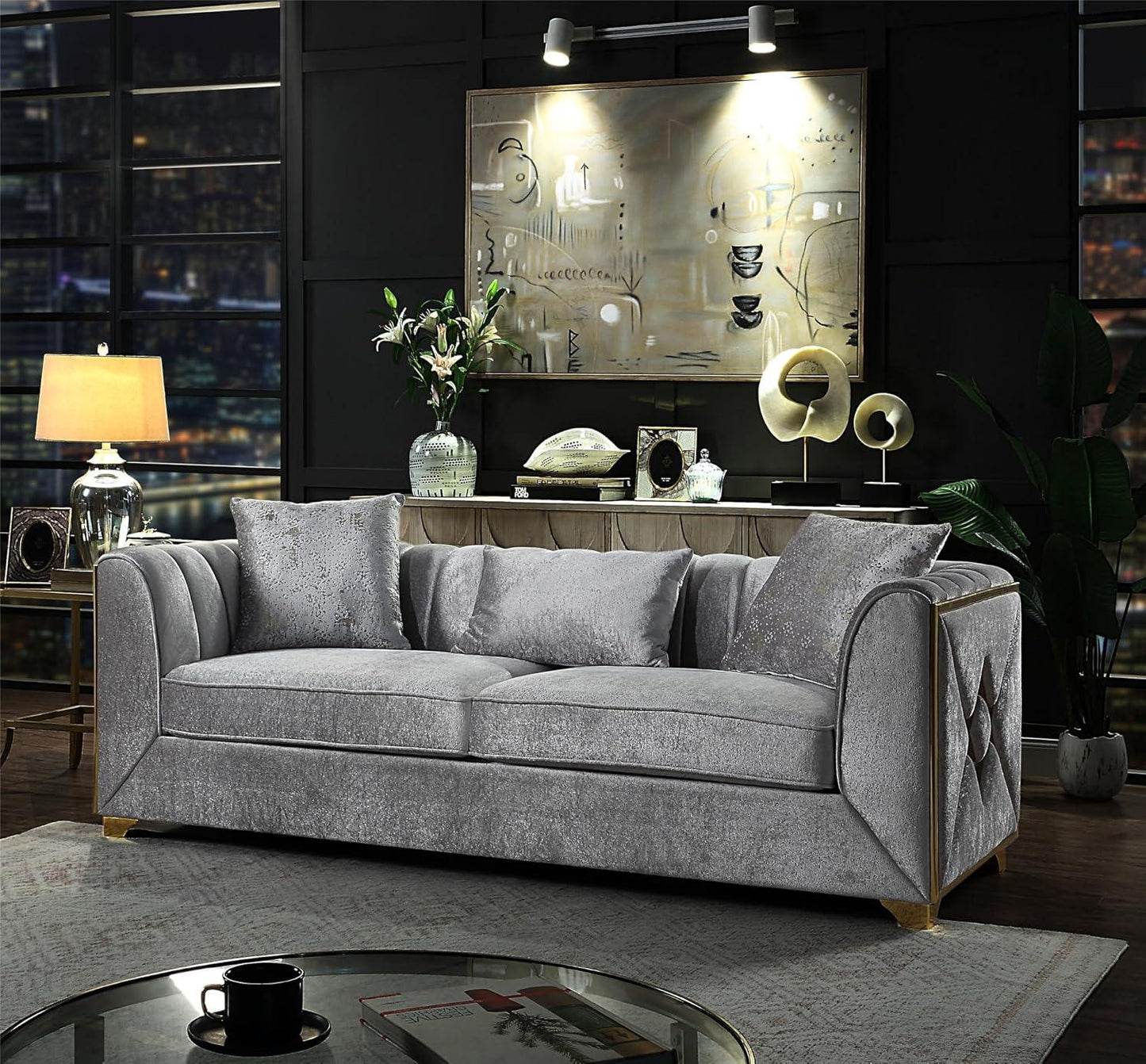 Valencia - 2Pc Sofa Set - Furniture King