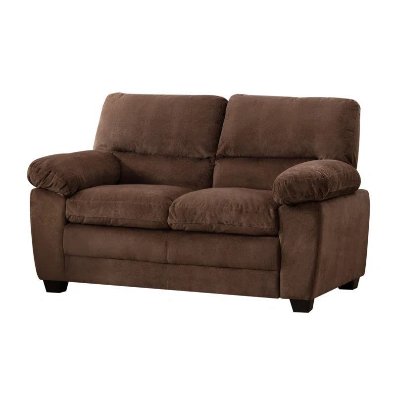 Brown 2PC Sofa Set - 7060