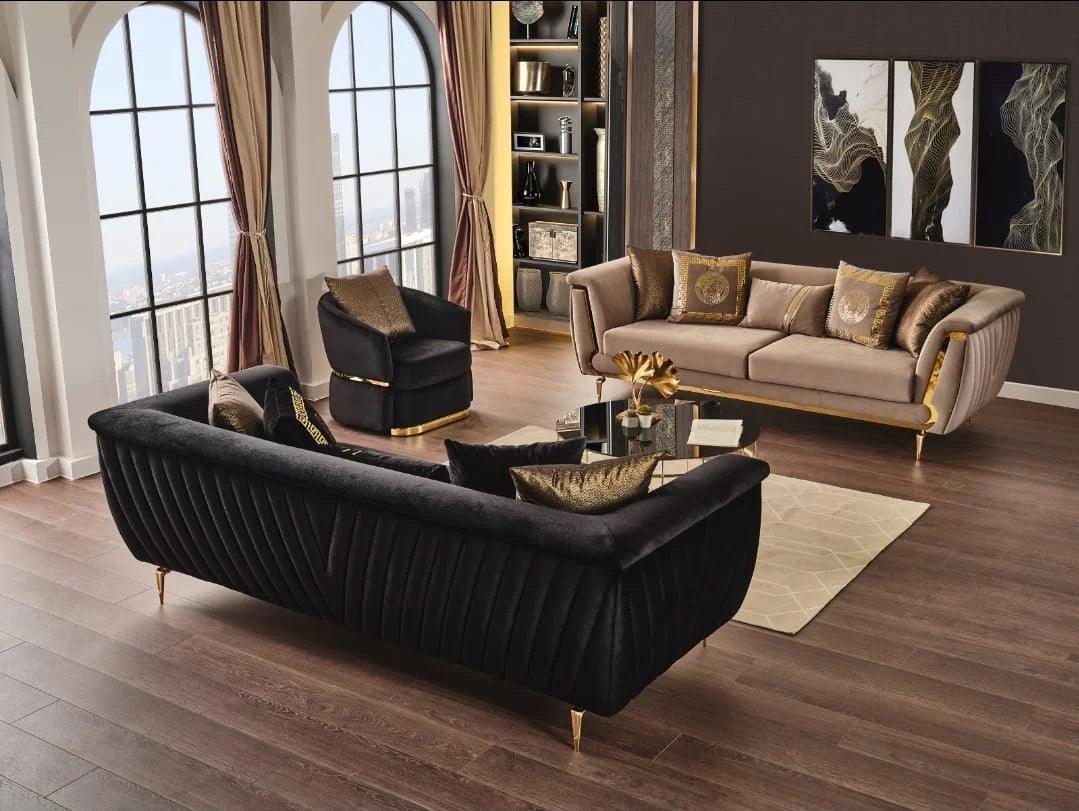 Alizze 3Pc Sofa Set - Furniture King