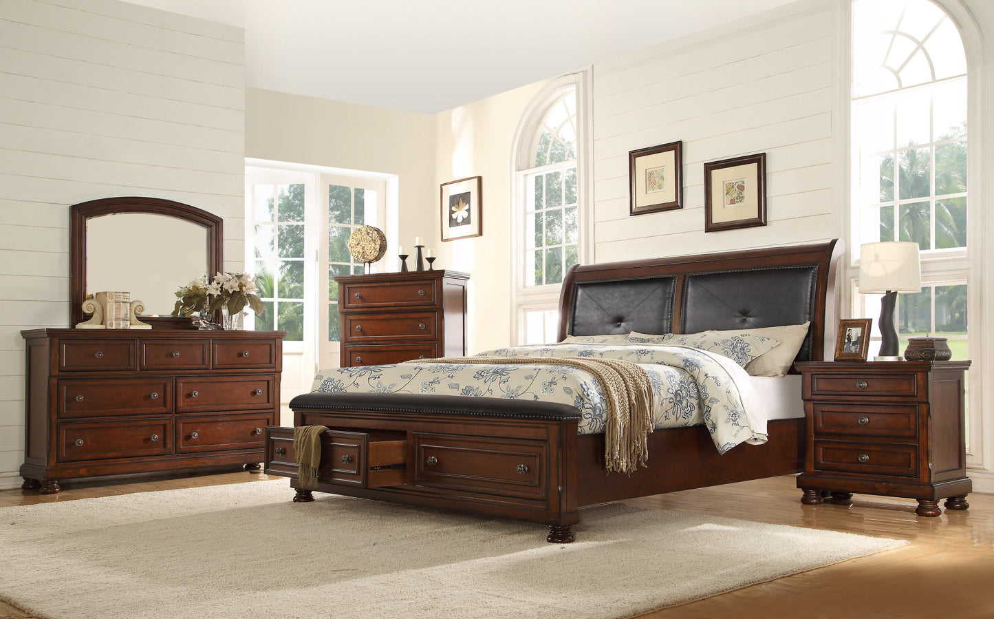 Austin Bedroom Set - Bed Only - Furniture King