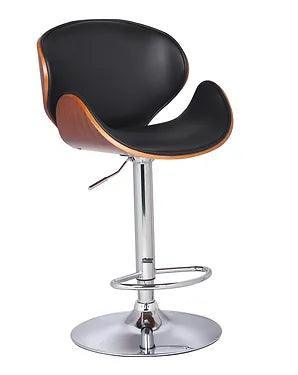 Wooden Frame Bar Stool - Furniture King
