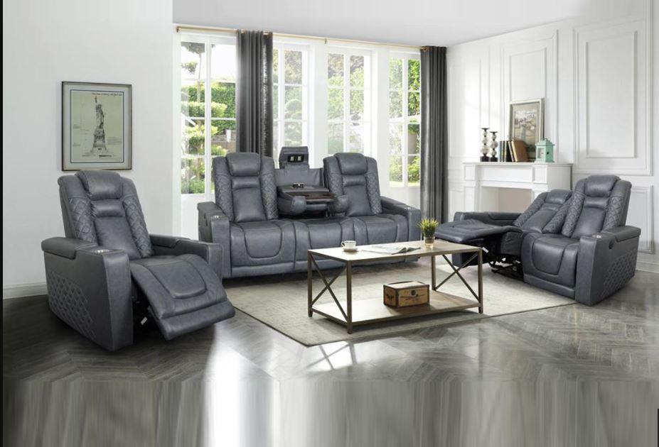 Inox Recliner Set - Furniture King