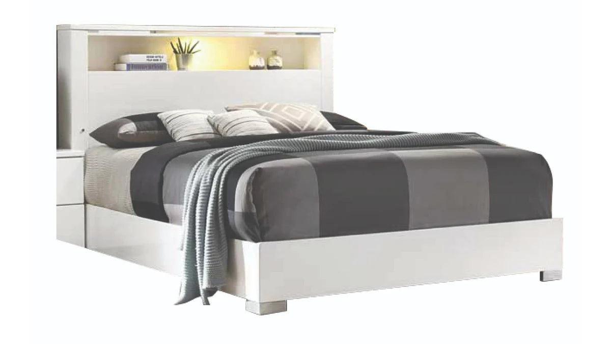 Bedroom Furniture - Elaine Bed Only - Furniture King