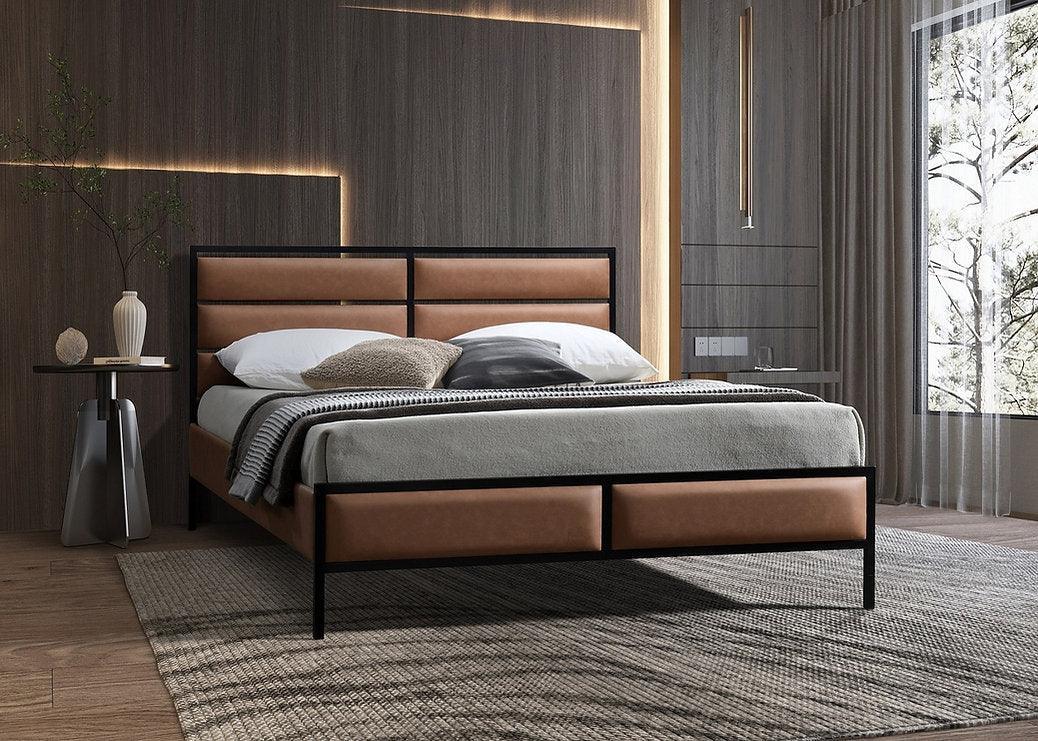 Modern/Industrial Bed Frame - IF 5335 - Furniture King
