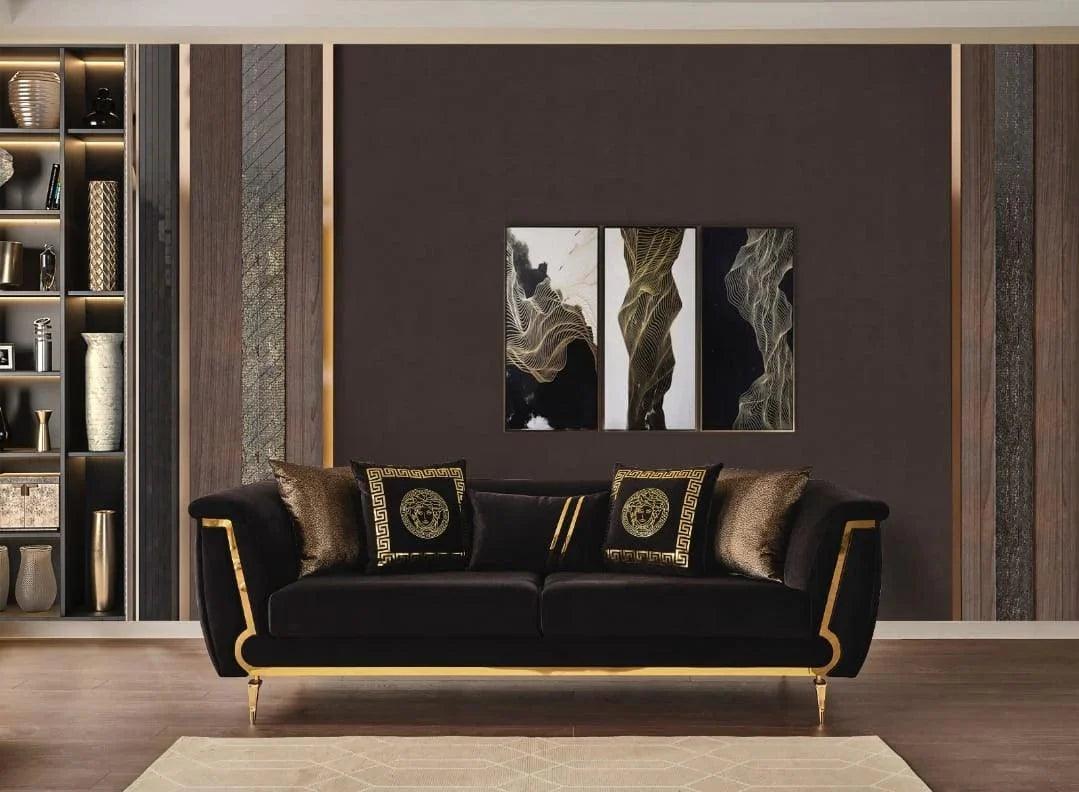 Alizze 3Pc Sofa Set - Furniture King