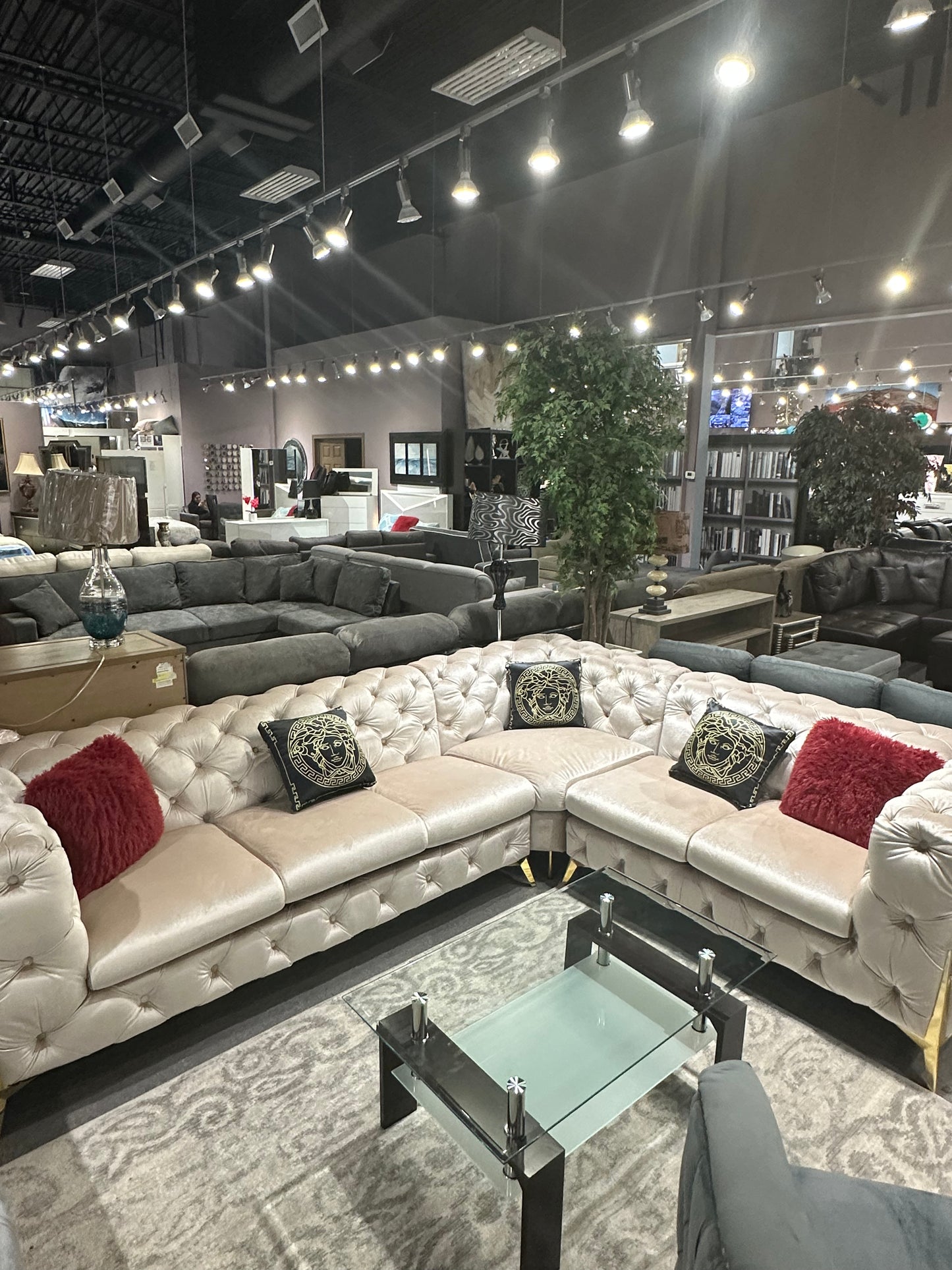 Modern Sectional Sofa - Furniture King