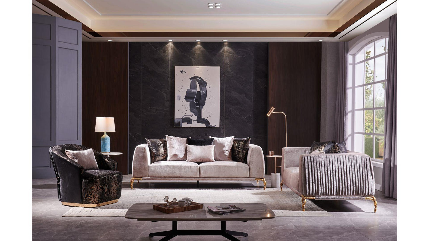 MAJESTY - 3Pc Sofa Set - Furniture King