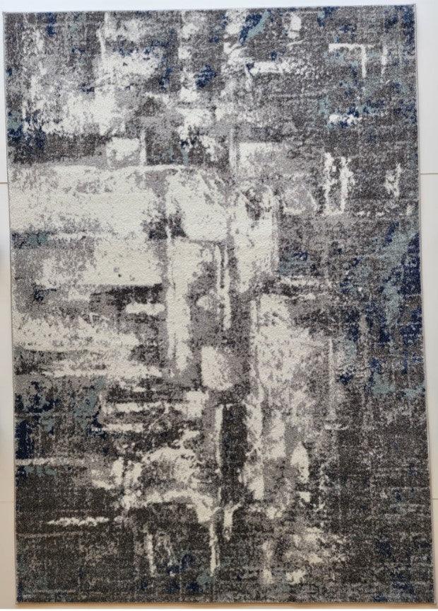 Contemporary Abstract Omega Rug - Furniture King