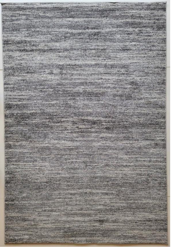 Striped Contemporary Gray Rug - Furniture King