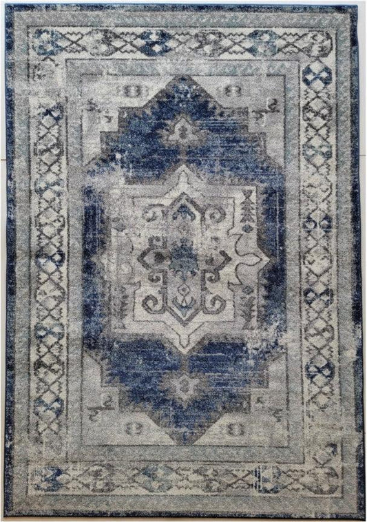 Vintage-Inspired Omega Rug - Furniture King