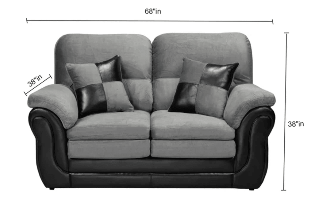Canadian Made Fabric Sofa & Loveseat - 4070 - Furniture King