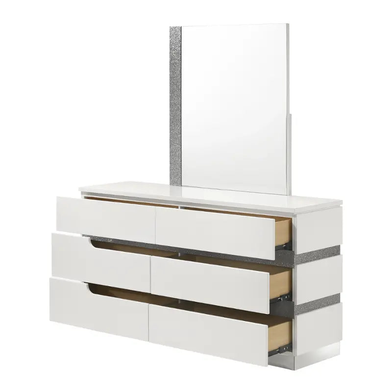 Modern Lacquer Bedroom Set - Eddy