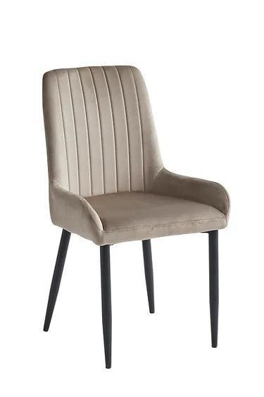 Velvet Dining Chairs - C-1511-1512 - Furniture King
