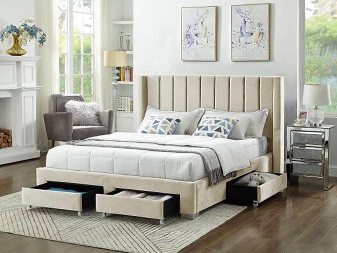 Bed Frame With Storage - IF 5310 - Furniture King