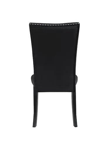 Black Velvet Dining Chairs - C-1605 - Furniture King