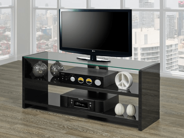 Black High Gloss TV Stand – 48" - FE5020 - Furniture King