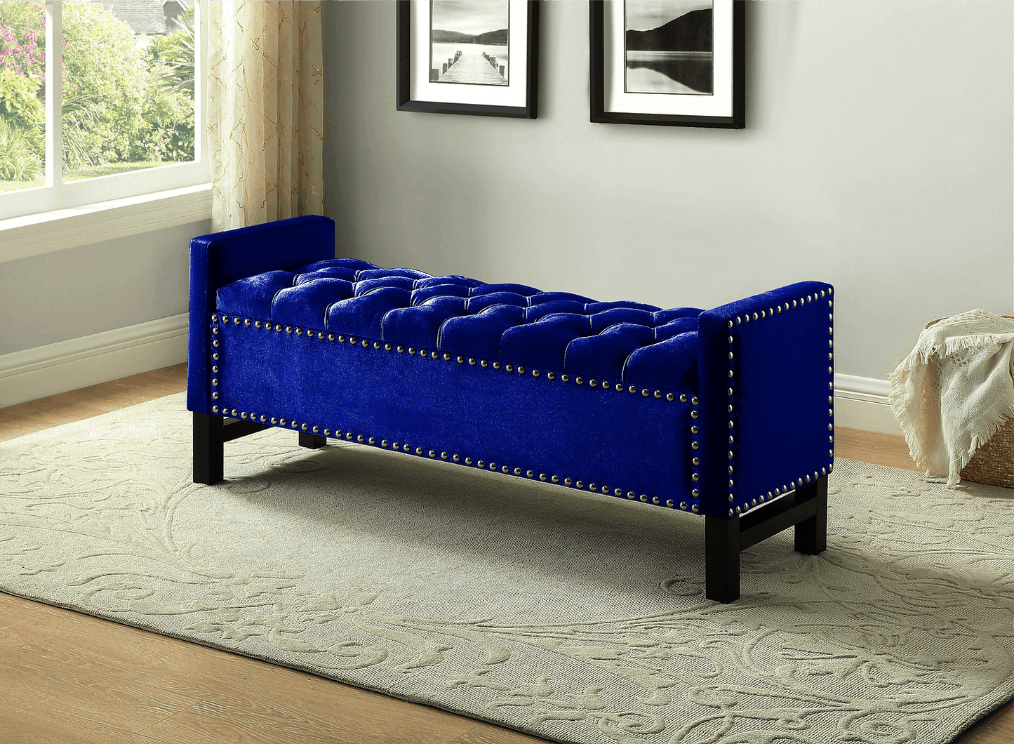 Elegant Storage Bench - IF-6400-6401-6402-6403-6405-6406 - Furniture King
