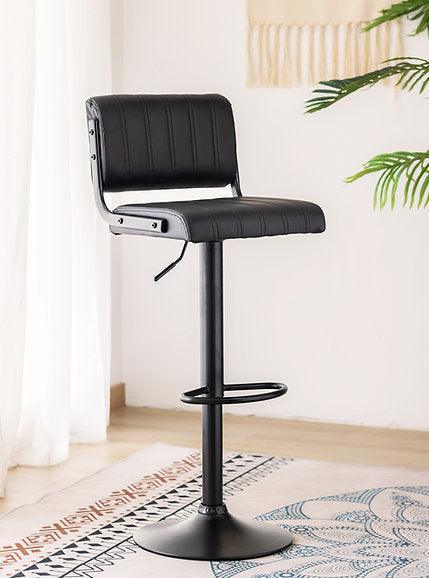 Black Frame Bar Stool - ST-7800-7801 - Furniture King