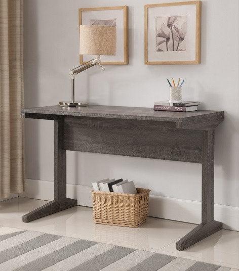 Grey Desk with L-Shaped Legs - FE7006 - Furniture King