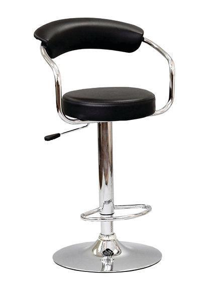 Curved Backrest Bar Stool - ST-7500 - Furniture King