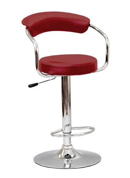Curved Backrest Bar Stool - ST-7500 - Furniture King