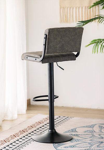 Black Frame Bar Stool - ST-7800-7801 - Furniture King