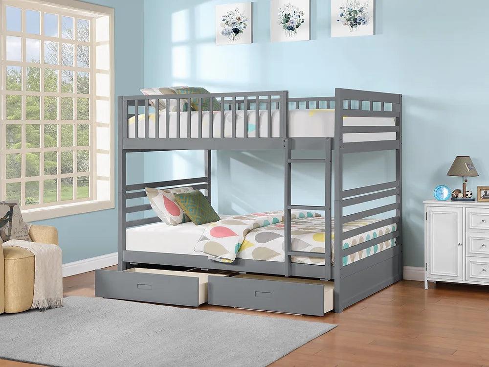 Kids Bunk Bed - B-115 G/E/W - Furniture King