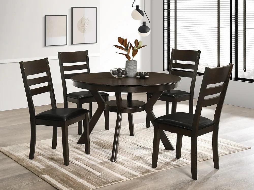 Dining Set with Storage Shelf - IF1085 - Furniture King