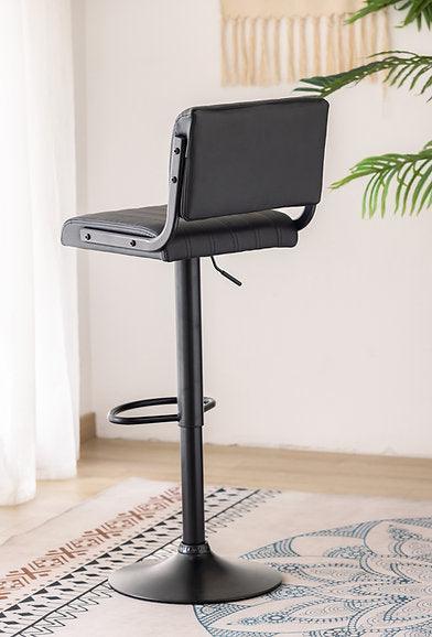 Black Frame Bar Stool - ST-7800-7801 - Furniture King