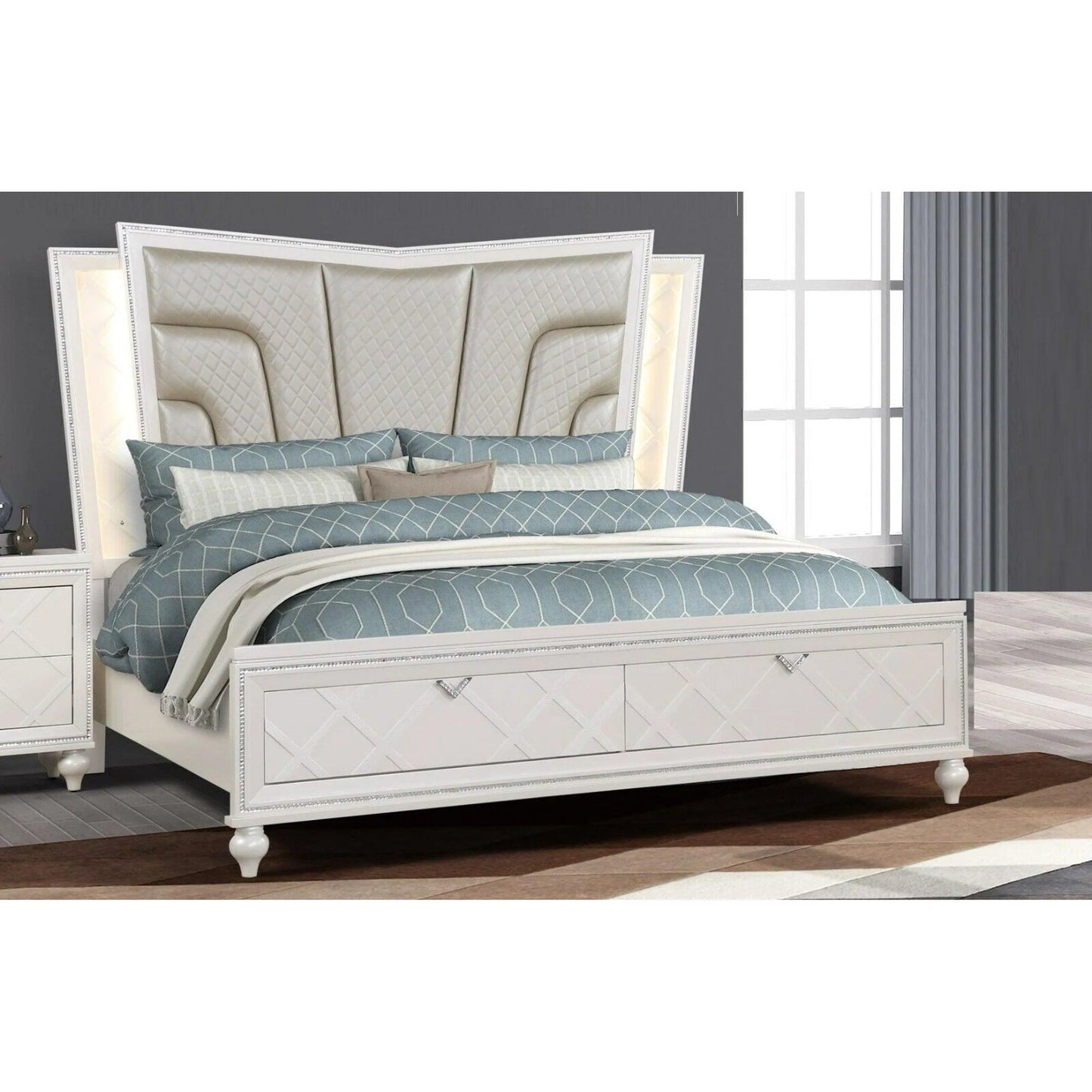 Venza - 6Pc Bedroom Set - Furniture King