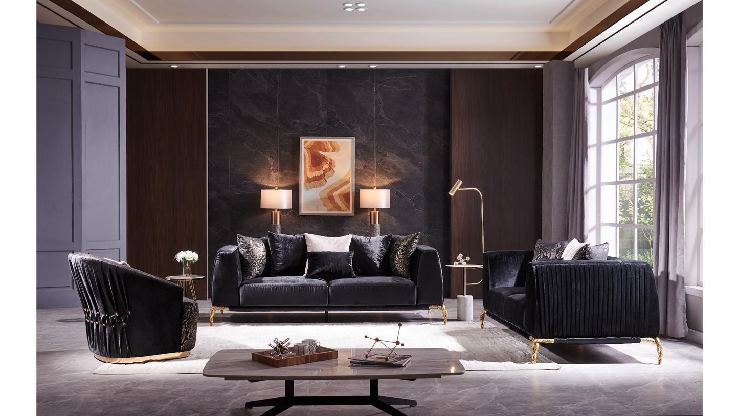 MAJESTY - 3Pc Sofa Set - Furniture King