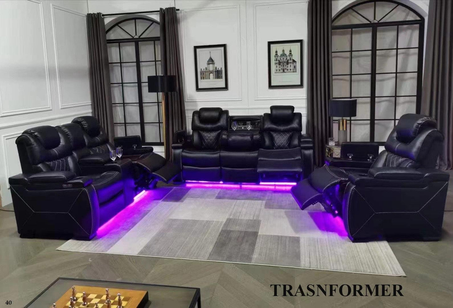 Transformer Recliner Set - Furniture King