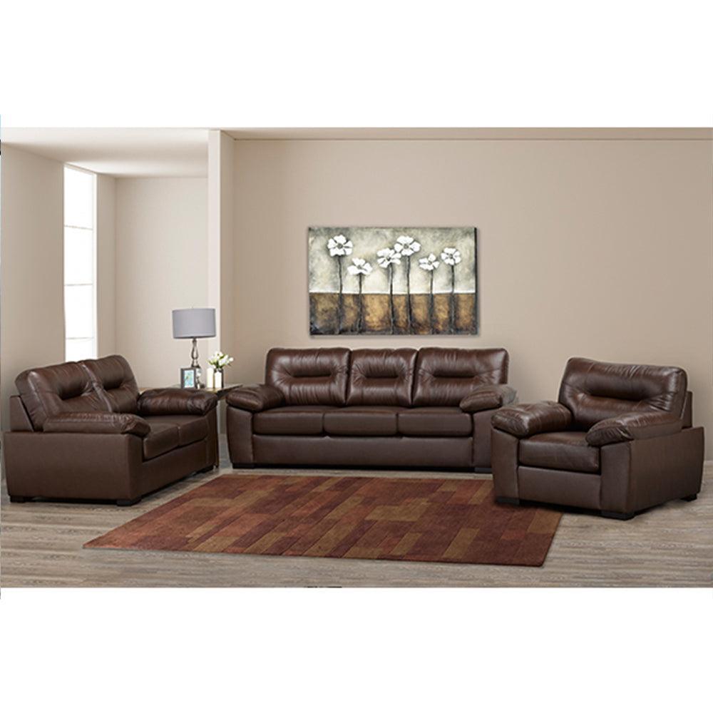 Accent Chair in Genuine Leather - 4060 - Furniture King
