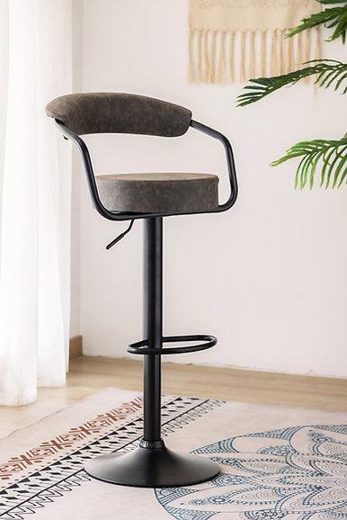 Metal Frame Bar Stool - ST-7560-7561 - Furniture King