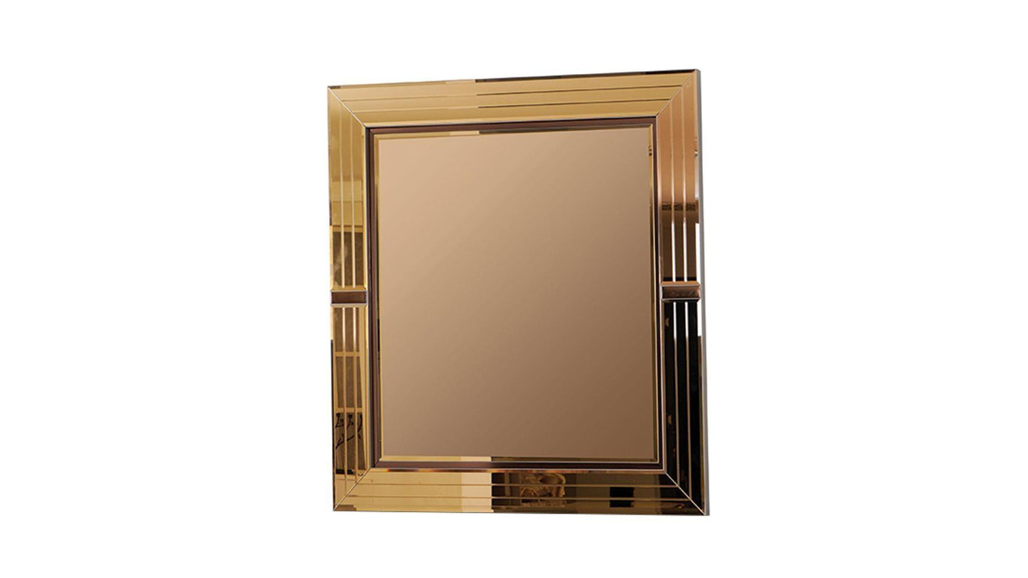 Lorenzo Grey & Gold - Bedroom Set - Furniture King