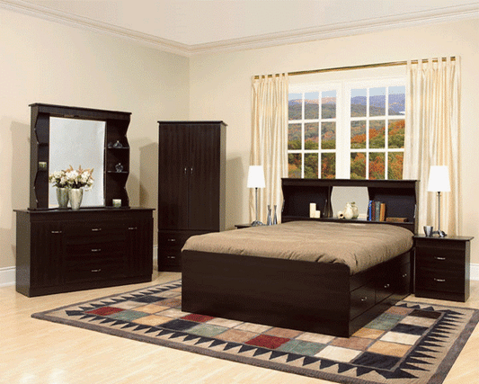 NB68 - Queen Storage Bedroom Set - Furniture King