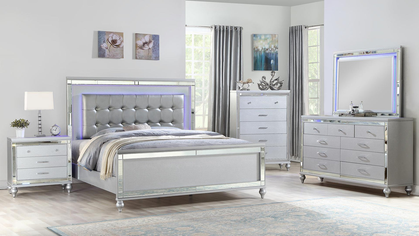 Bedroom Set - Valentino Bedroom Set - Furniture King