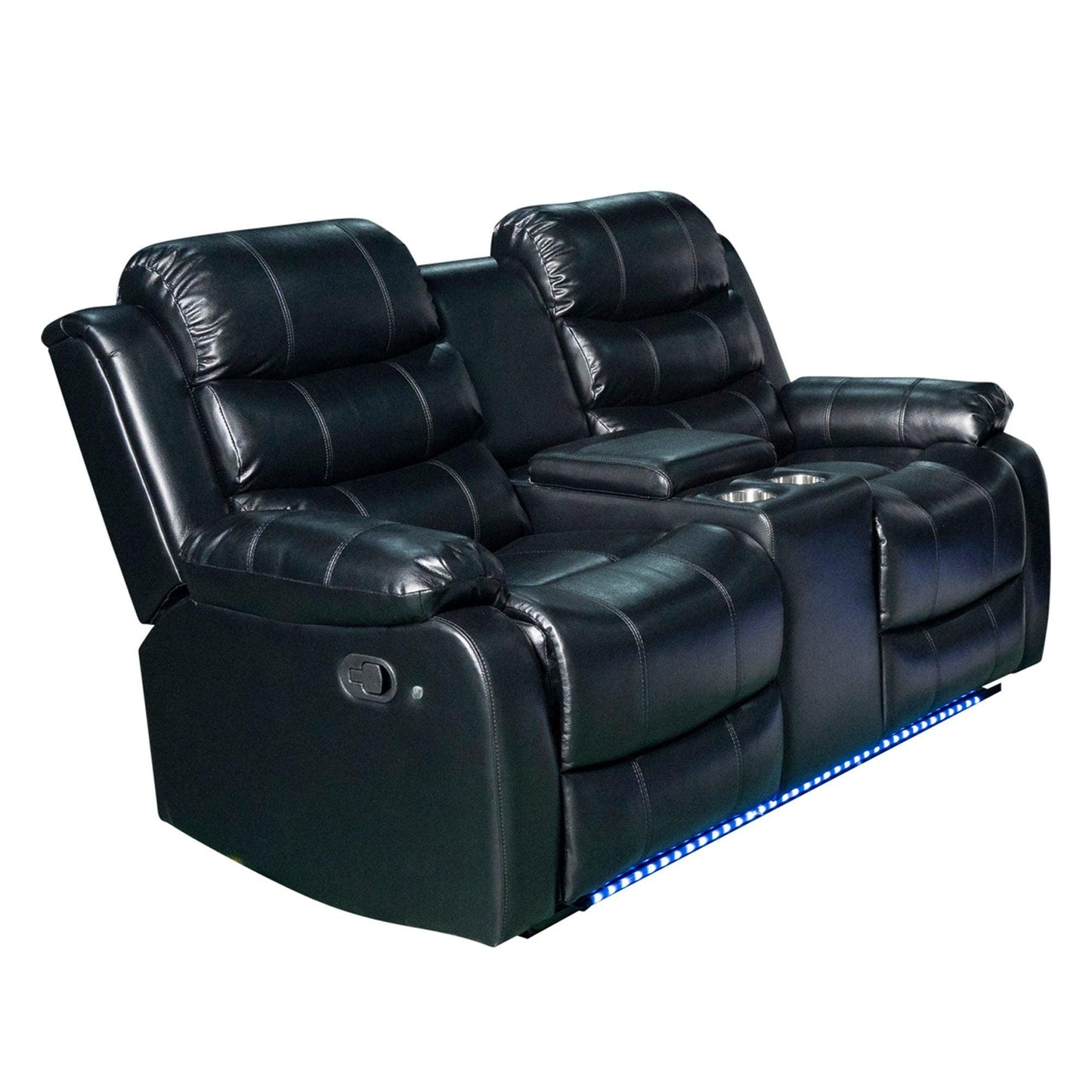 Living Room- Paco 3Pc Manual Recliner Set - Furniture King